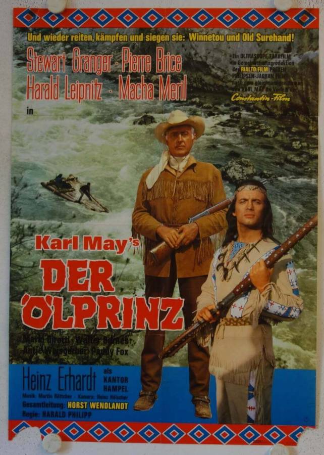Karl May The Oil Prince original release german movie poster